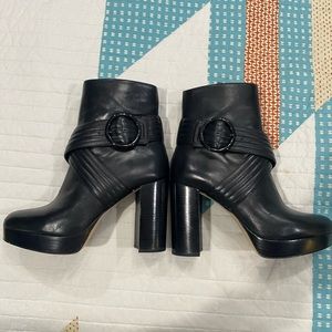 Michael Kors platform booties